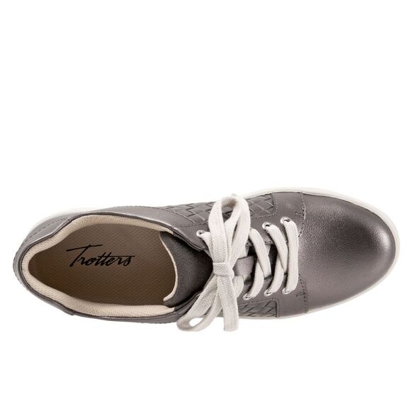 Trotters Womens Adore Silver Shoes (NWT) - Picture 7 of 7